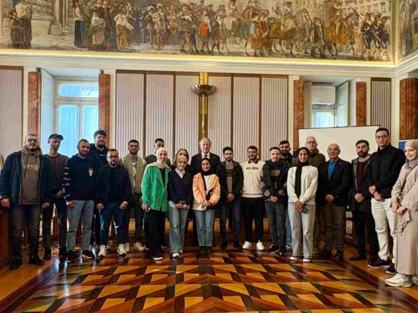 Federico II accoglie 24 studenti palestinesi