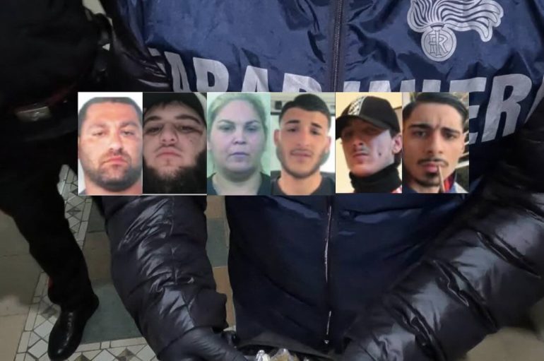 La  famiglia Gabriele gestiva lo spaccio modello “Gomorra” nel Royal Residence di Castel Volturno