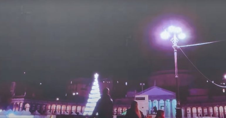 Il villaggio di Babbo Natale in Piazza Plebiscito