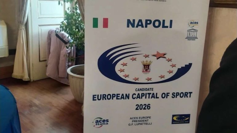 Napoli Capitale Europea dello Sport 2026: 56 eventi in 21 discipline