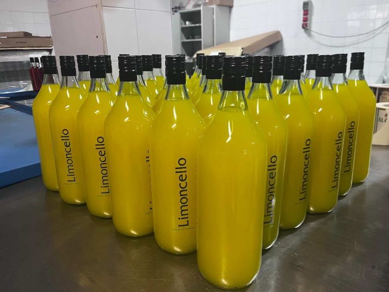 Il limoncello sequestrato