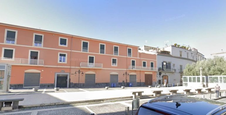 Piazza Mercato a Pomigliano