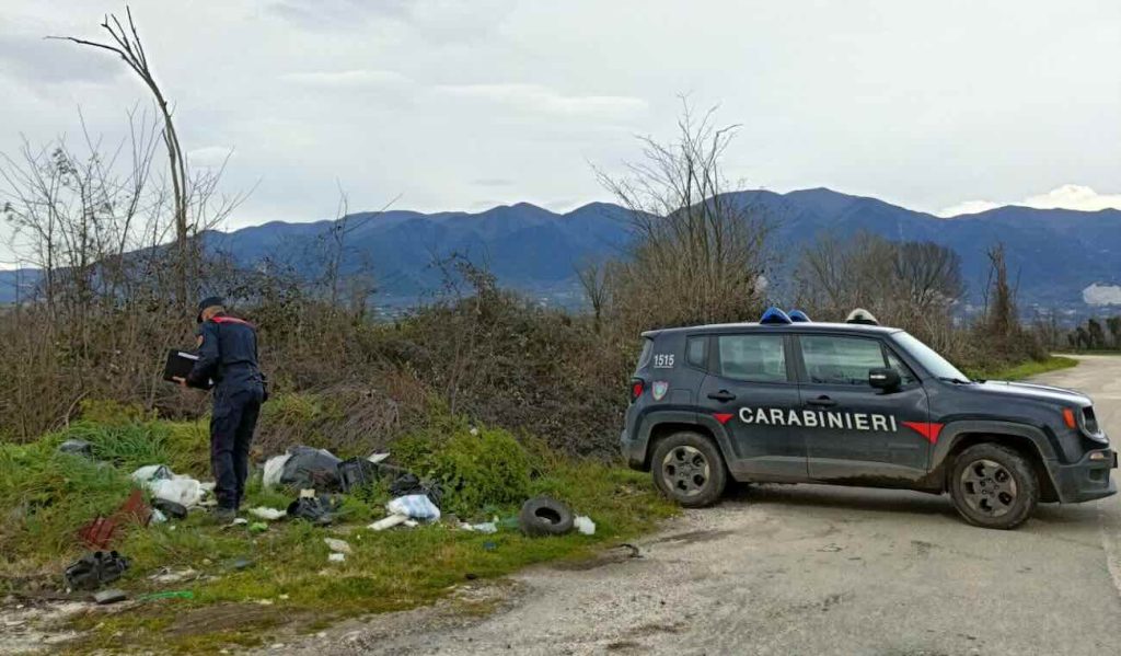 Alife, scoperto autore dell’abbandono di rifiuti in zona agricola: denunciato e patente sospesa