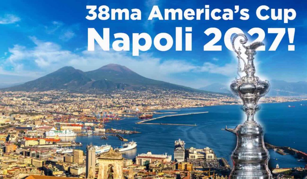 America’s Cup 2027 a Napoli, prima regata il 10 luglio: sarà l’apertura del match per il trofeo
