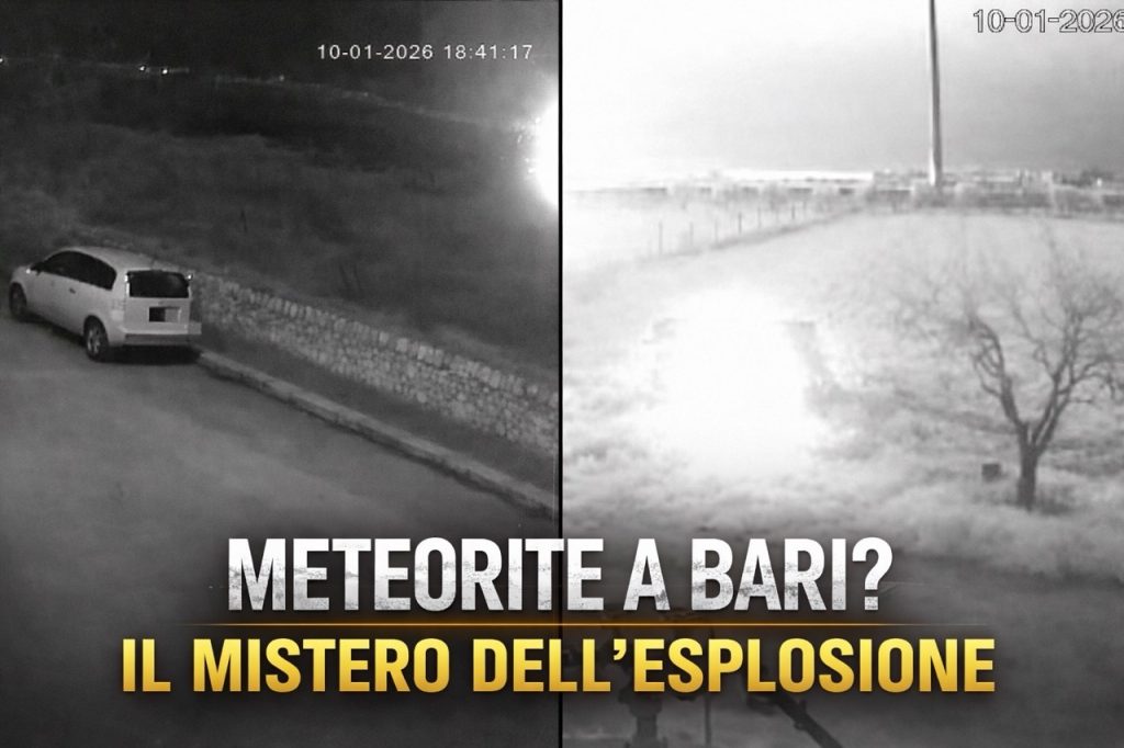 Bari, il mistero nel cielo: meteorite o qualcos’altro? Quando la realtà sembra uscita da un film