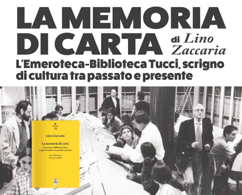 Emeroteca Tucci, scrigno di carta della storia napoletana: Lino Zaccaria la racconta in «La memoria di carta»