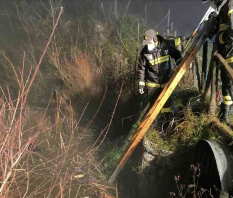 Il luogo della tragedia