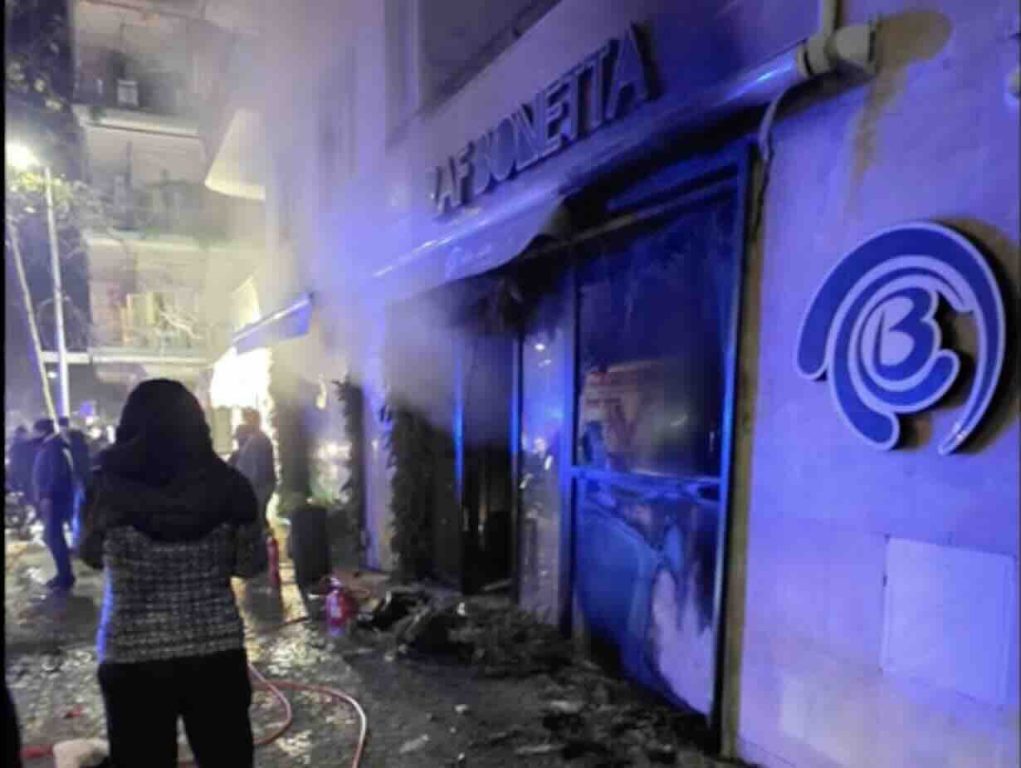 Incendio alla pizzeria Bonetta al Vomero a causa dei fuochi