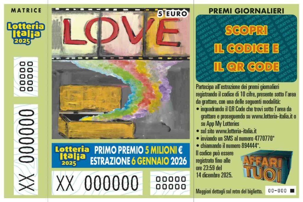 Lotteria Italia, il primo premio da 5 milioni va a Roma. Tutti i premi vinti in Campania