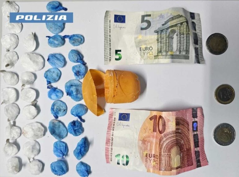 La droga sequestrata a Nola