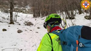 Parco della Maiella, bloccati dalla neve: soccorsi quattro escursionisti casertani
