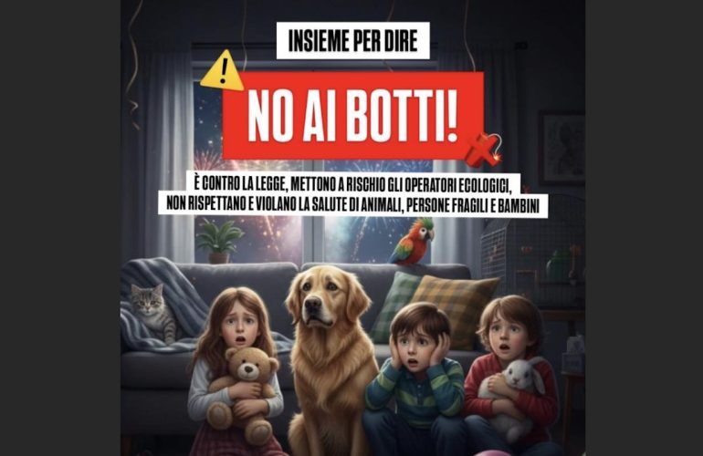 Salerno, cane muore per lo spavento dei botti di Capodanno