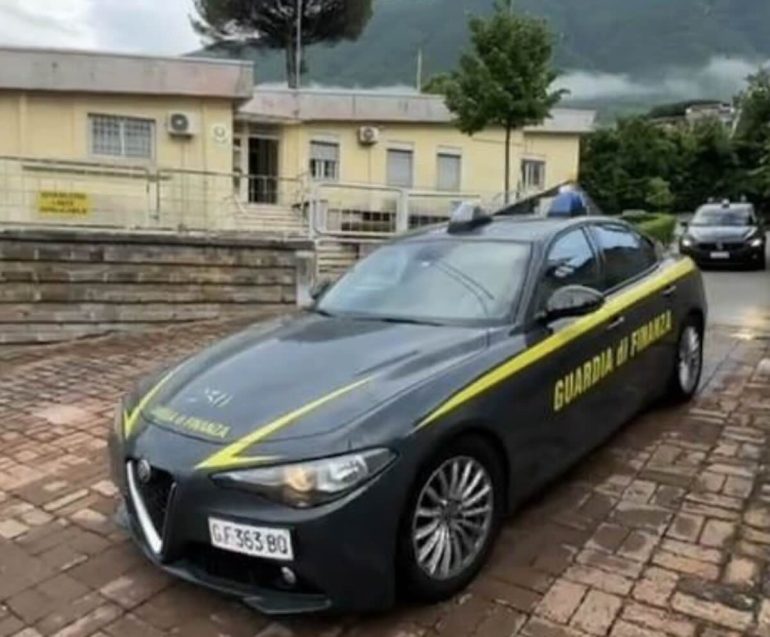 Sequestri della Finanza a Telese terme