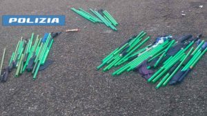 Tensione pre Juve-Napoli: 300 ultras identificati, sequestrati esplosivi e aste