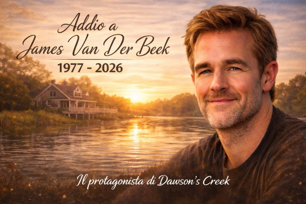 Addio a Dawson: muore a 48 anni James Van Der Beek, l’attore che ha segnato un’intera generazione