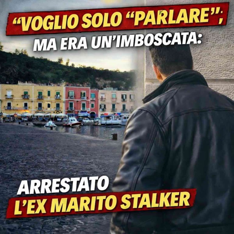 Baia arrestato ex marito stalker