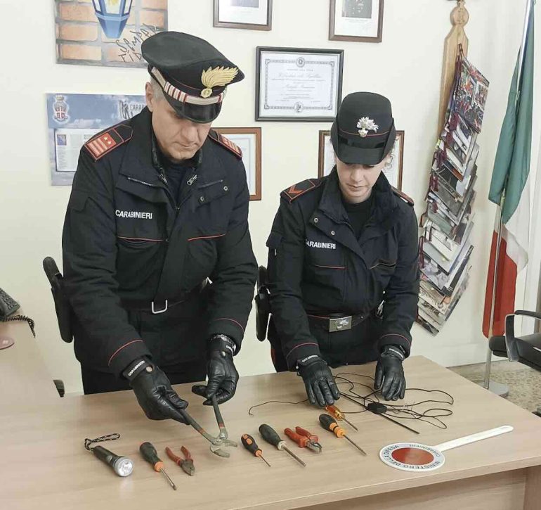 Fermata banda di georgiani: erano in trasferta da Napoli a Cassino per commettere furti