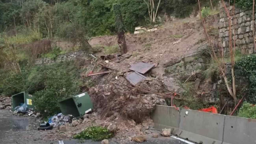 Frana in Costiera: la Statale Amalfitana punta alla riapertura entro la prossima settimana