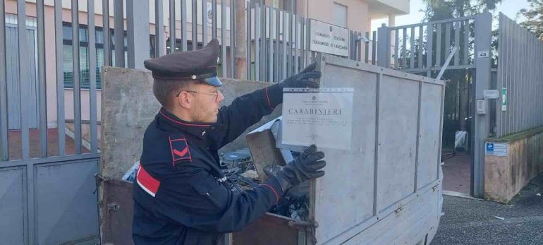 L'Apecar sequestrato