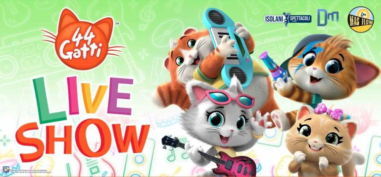 I 44 Gatti arrivano a Napoli: al Palapartenope il live show Una gattastica avventura