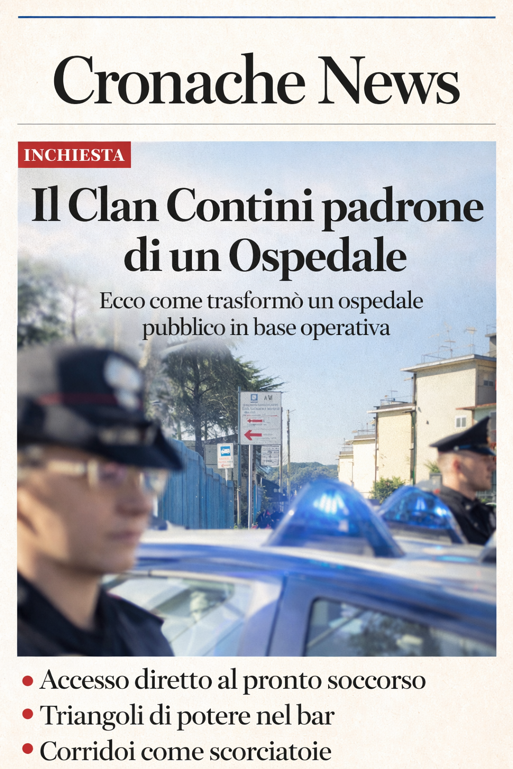 Così il clan Contini trasformò un ospedale pubblico in base operativa