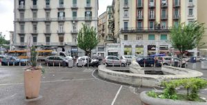 Piazza san Leone a Mergellina