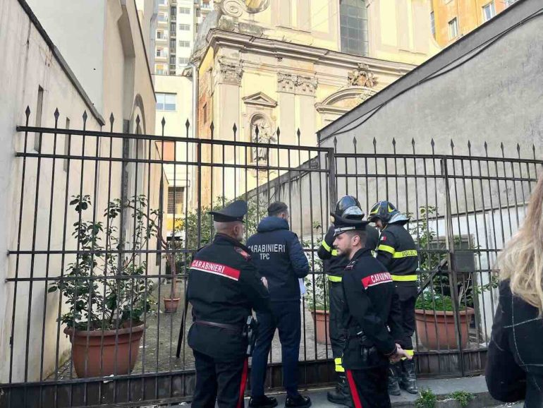 Napoli, Chiesa dell’Incoronata: sequestrata l’area occupata abusivamente da anni