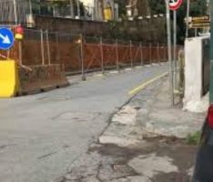 Napoli, riapre via Agnano agli Astroni dopo la frana di novembre