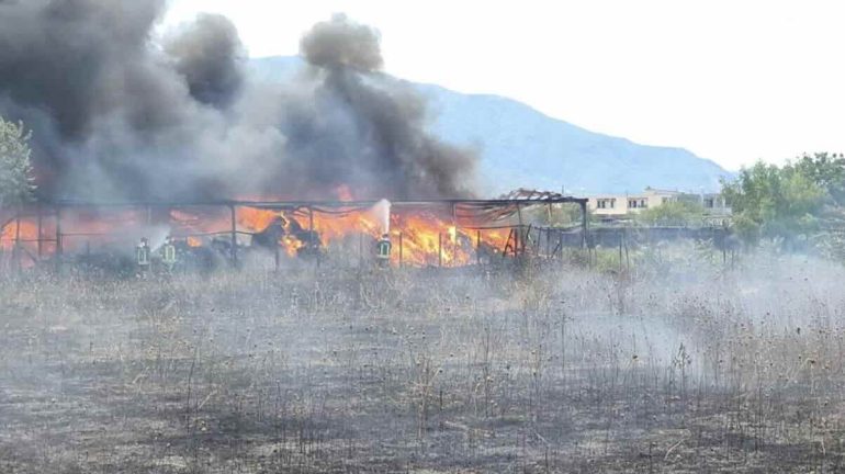 L'incendio di via Spinelli