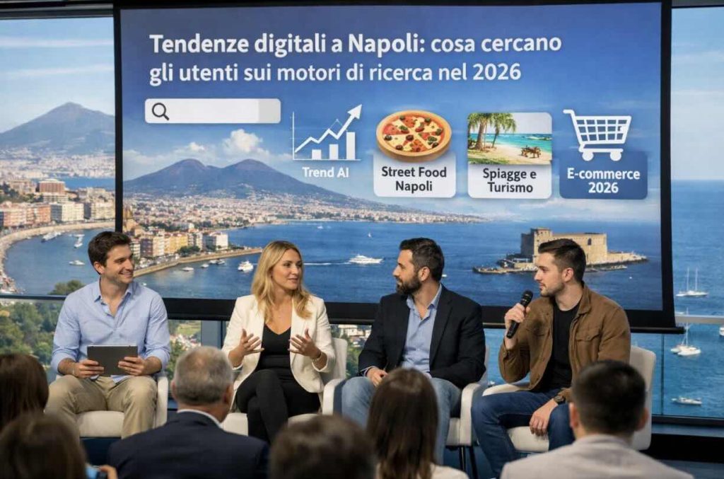 Tendenze digitali a Napoli: cosa cercano gli utenti sui motori di ricerca nel 2026