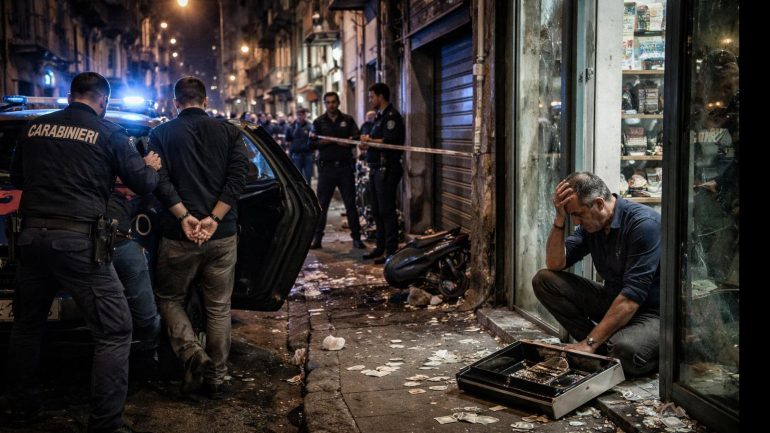 Napoli e il crimine: un ciclo infinito di arresti e derubati