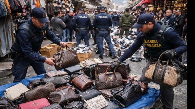 Napoli e il Falso: La Battaglia Contro il Mercato Nero