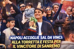 Napoli riabbraccia Sal Da Vinci: la Torretta diventa Sanremo a cielo aperto