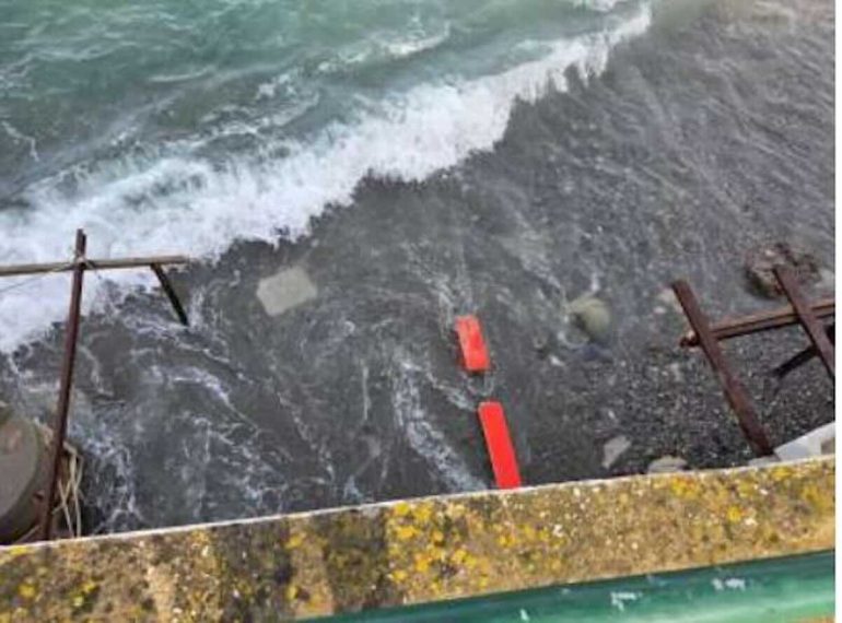 Nella foto, un particolare della vicenda.