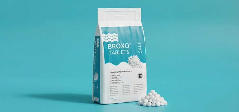 BROXO svela nuovo restyling del brand,valorizzando oltre 100 anni di competenza nel sale per trattamento acqua