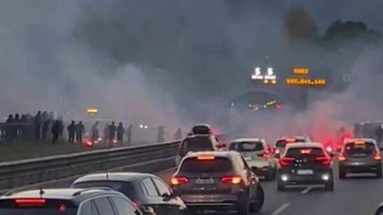 Far west sull’A2: pioggia di Daspo per gli scontri tra ultras di Casertana e Catania