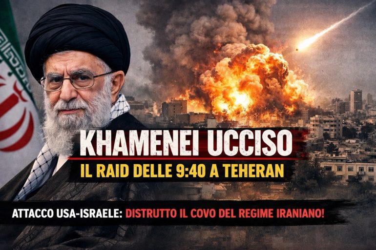 VIDEO – Khamenei ucciso nel raid delle 9:40: il video dell’attacco che ha decapitato la leadership iraniana