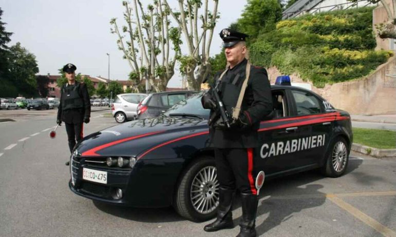 I controlli dei carabinieri in Penisola Sorrentina