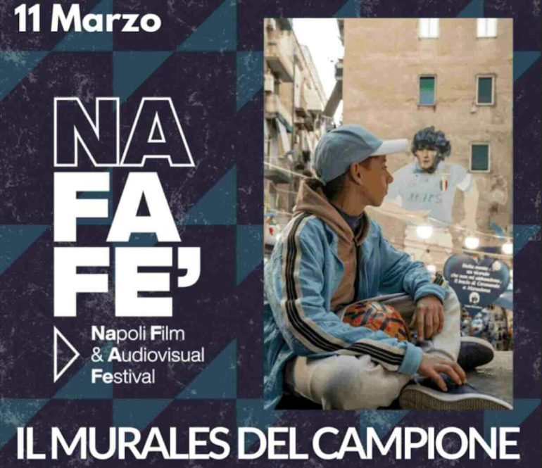 Nafafe’, trionfa Il murales dei campioni: la magia di Maradona incanta il festival dei corti