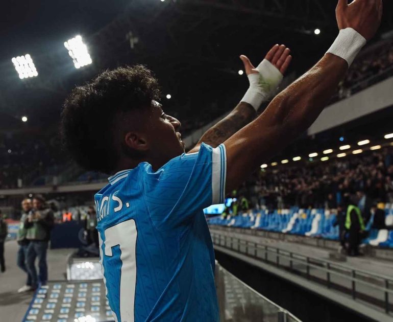 Napoli, Alisson Santos: «Felice per il gol, vogliamo raggiungere i nostri obiettivi»