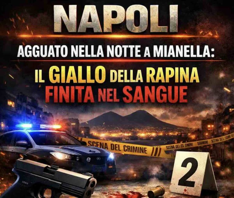 Napoli, caccia ai pistoleri di Mianella, i 2 feriti: «Ci hanno rapinato»