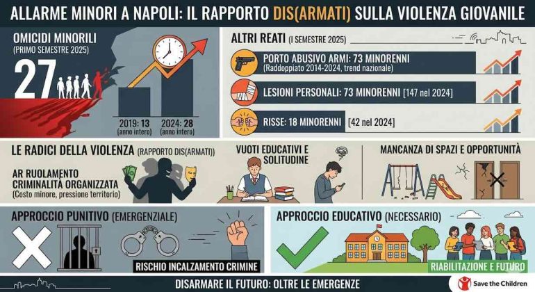 Napoli, «I ragazzi non hanno paura del carcere, hanno paura di essere invisibili»