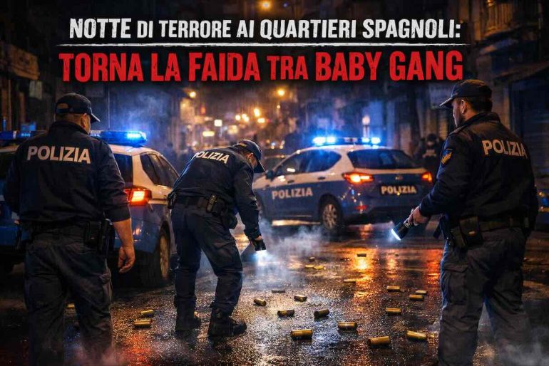 Far West di notte ai Quartieri Spagnoli