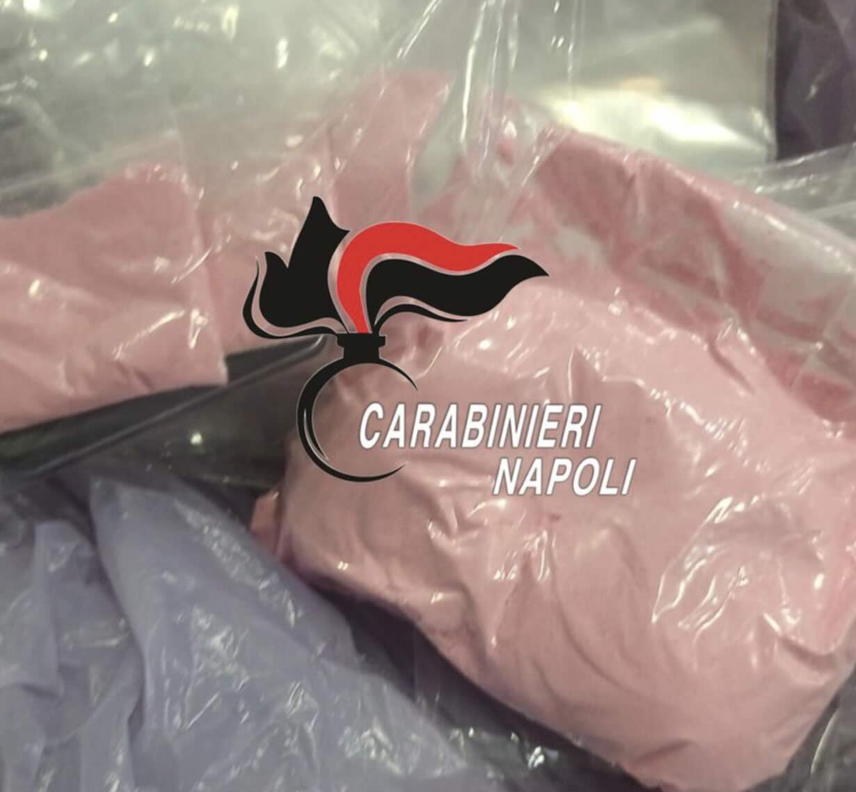 la cocaina rosa sequestrata