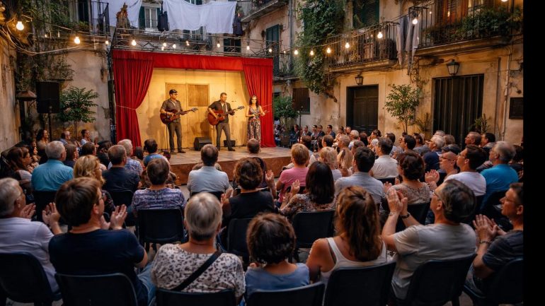 I piccoli teatri all’aperto dei Quartieri Spagnoli: la Napoli nascosta che fa comunità
