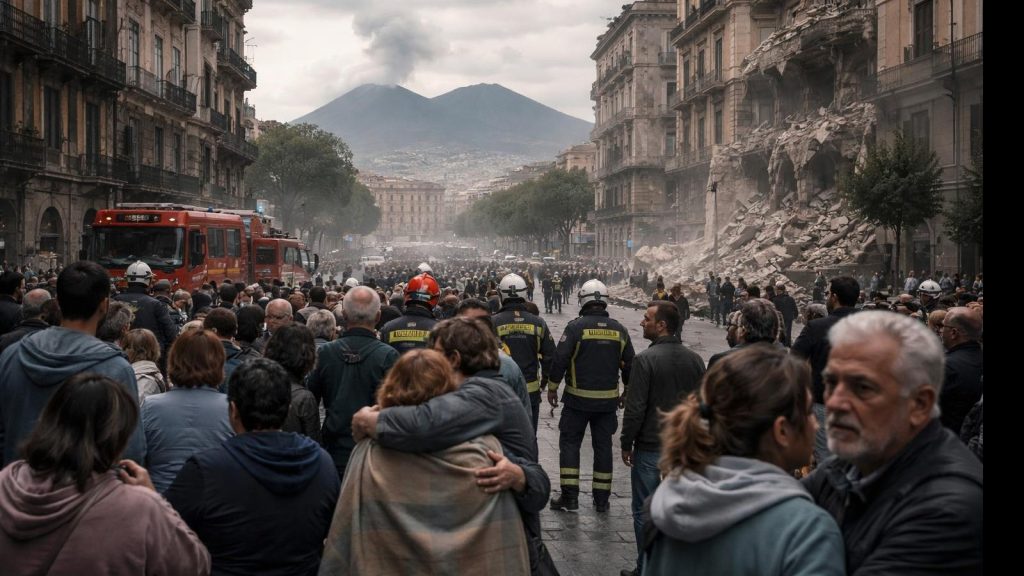 Un’altra scossa ai Campi Flegrei: Napoli trema, ma noi restiamo qui