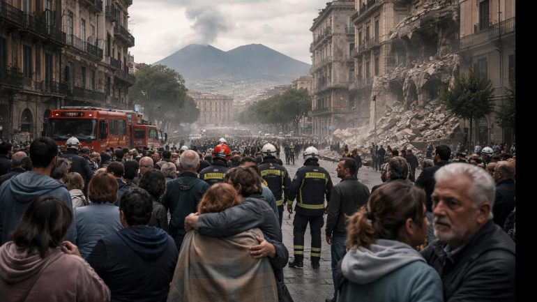 Un’altra scossa ai Campi Flegrei: Napoli trema, ma noi restiamo qui