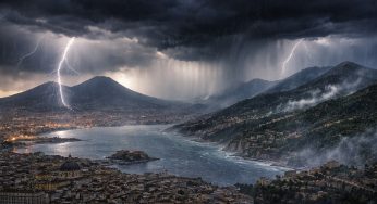 Allerta Gialla in Campania: temporali, grandine e raffiche di vento in arrivo