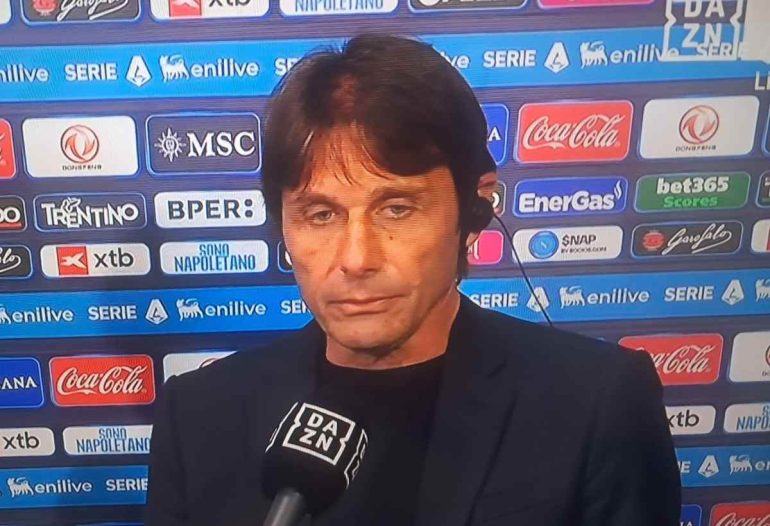 Napoli in Champions, Conte gela sul futuro: «Ho già comunicato le mie intenzioni al presidente»