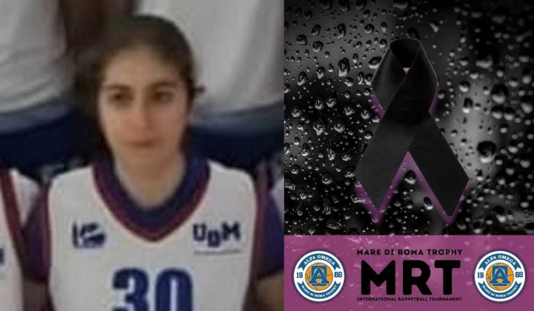 Autopsia per fare luce sulla morte della cestista 15enne Sofia Di Vico
